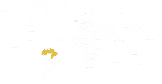 Location Saimiri vevericovitý
