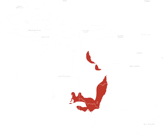 Location Crimson rosella